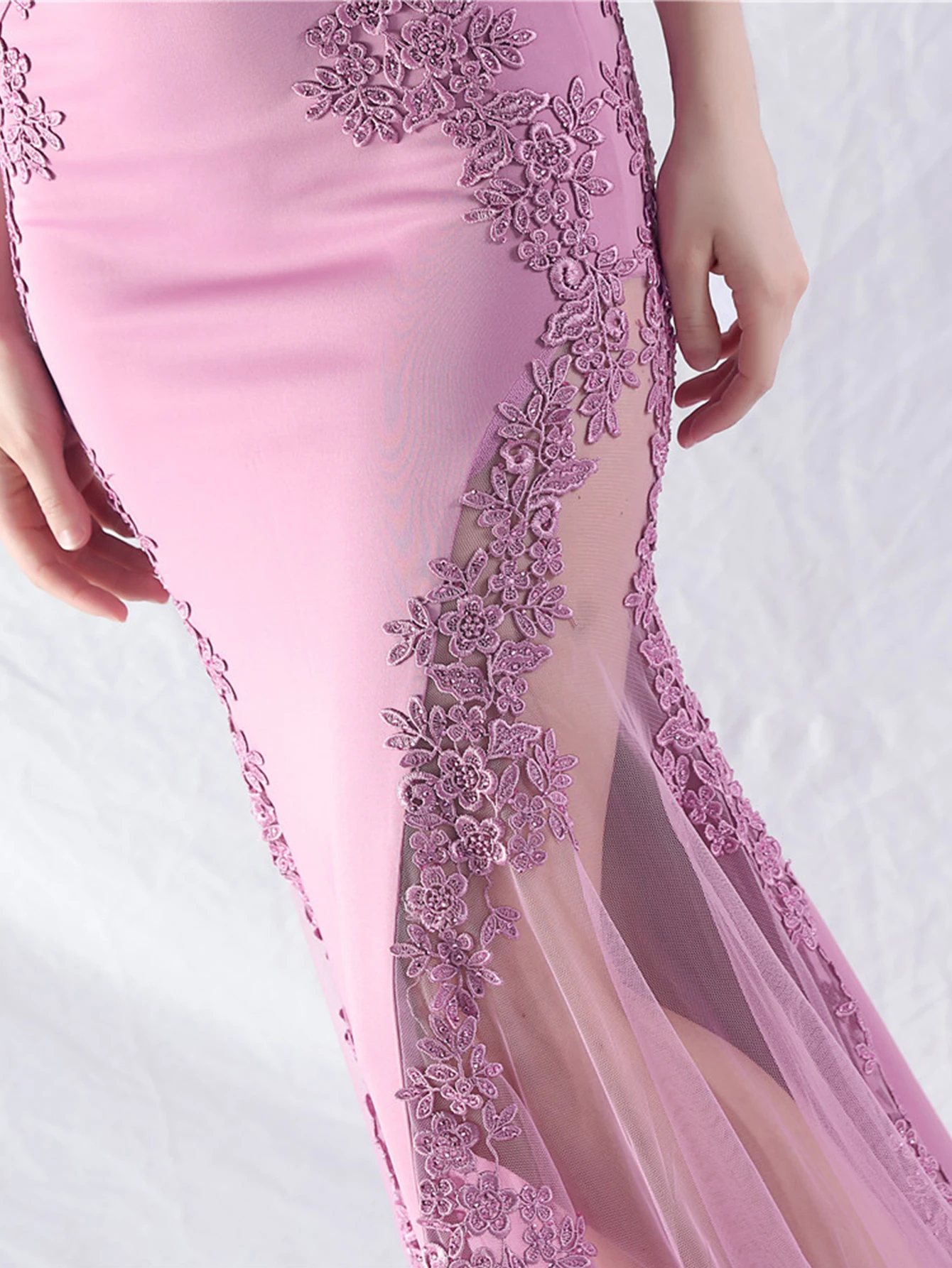 Sexy See Through Lace Maxi Summer Dress Women Elegant Luxury Mesh Bridesmaid Evening Dresses Birthday Prom Long Dresses Vestido