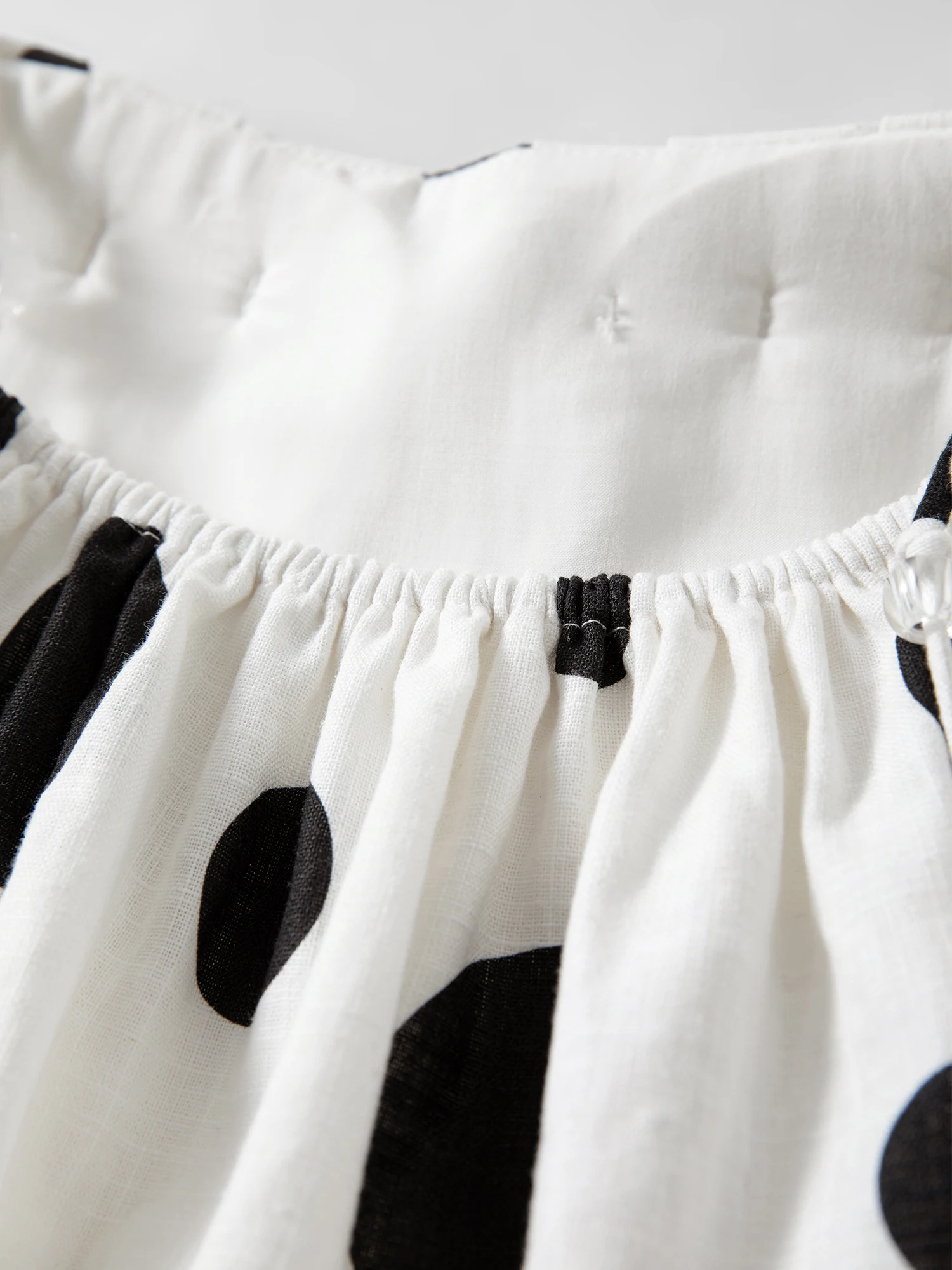 FSLE【L'amour Series】Summer Women's French Style Blend Polka Dot Slip Dress with Beaded Detail Beach Vacations Summer Vibes Dress