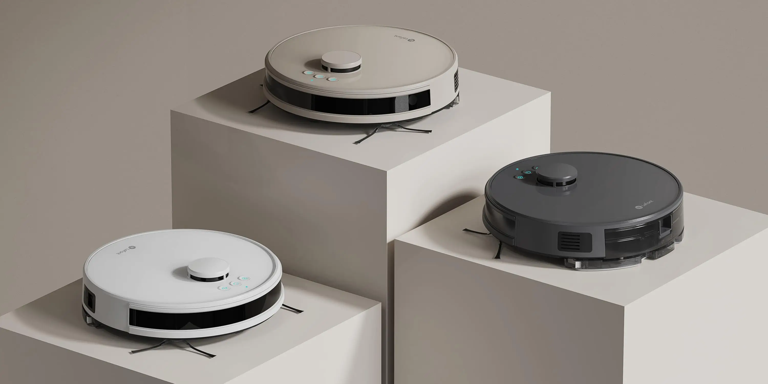 Lefant M320 6000Pa Powerful Suction Robot Vacuum Cleaner with Mop ,210 Mins Runtime,800ML Visible Dustbin,Carpet Detection