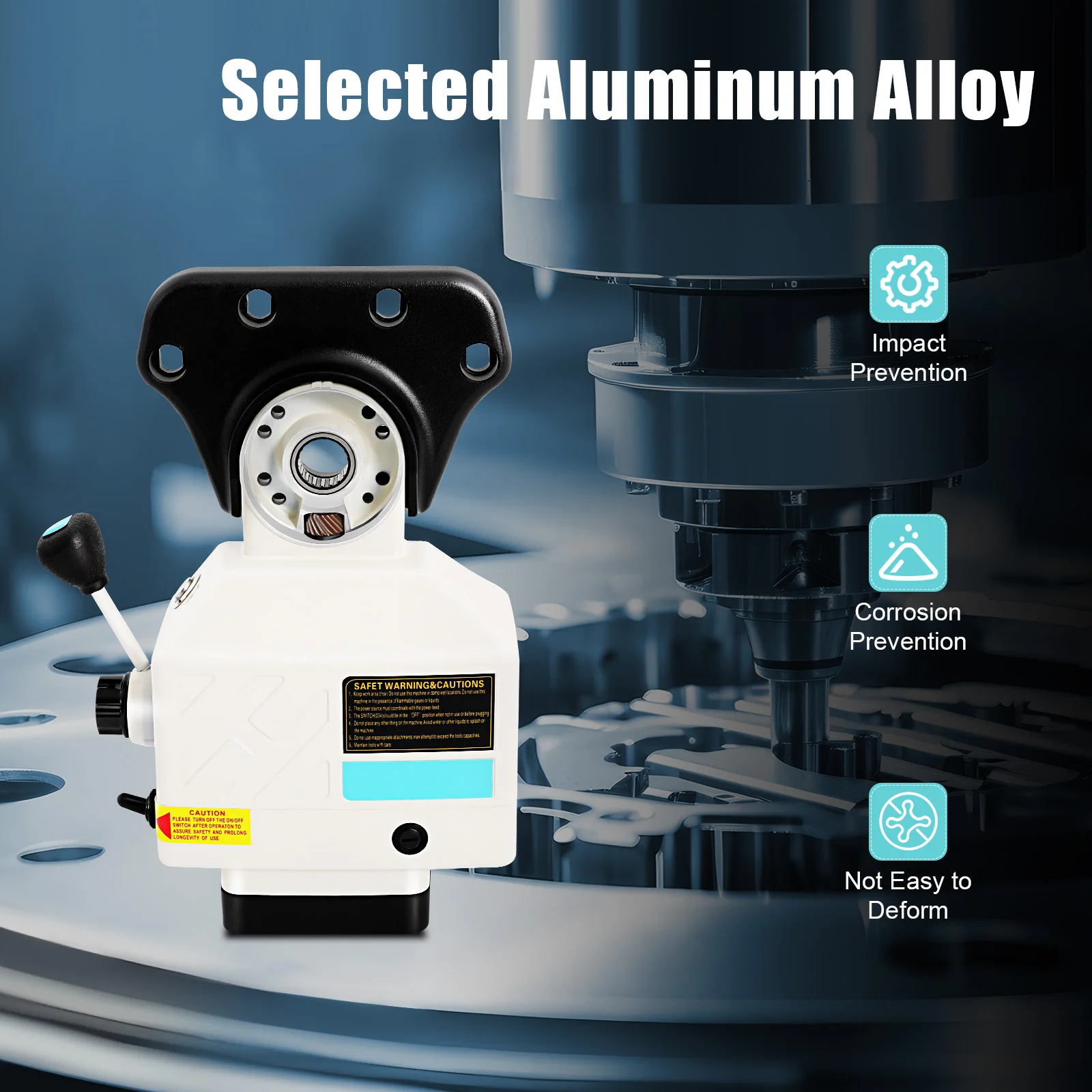Power Feed For Milling Machine,220V Portable Adjustable Speed X-Axis Power Feed Drive Feed Kit,Positive And Negative Commutation