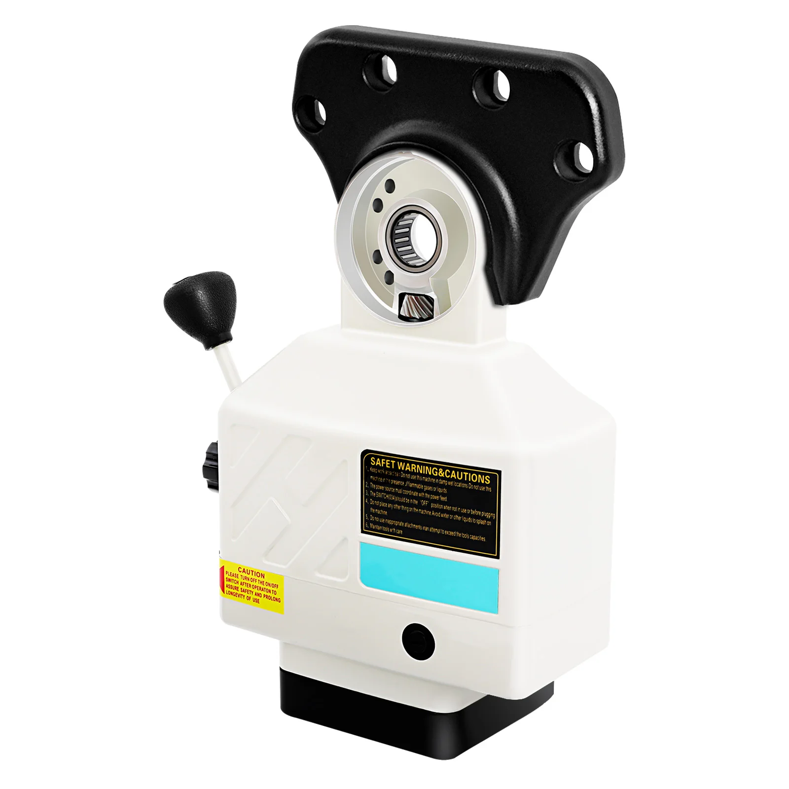 Power Feed For Milling Machine,220V Portable Adjustable Speed X-Axis Power Feed Drive Feed Kit,Positive And Negative Commutation