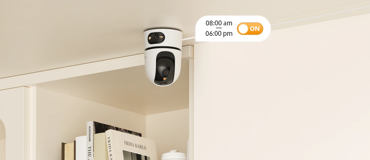 IMOU Ranger dual Pro 10MP Indoor Wifi PTZ Security Camera with One-touch Video Call AI Human & Pet Detection Two-Way Audio for Baby Monitor