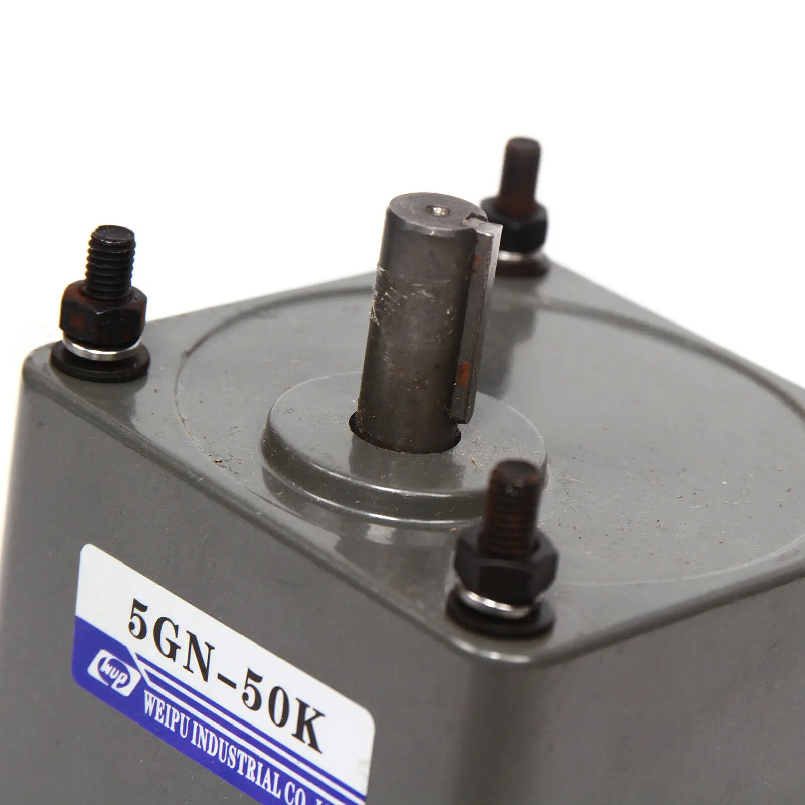 90W 220V AC 50K Gear Motor Reducer Electric Variable Speed Controller 0-27RPM