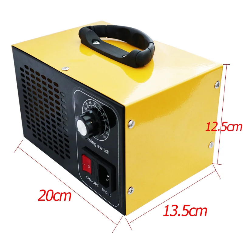 ATWFS Ozone Generator 220v 60g Air Purifier Ozonator home Ozon Cleaner Remove Odor O3 Ozonizador