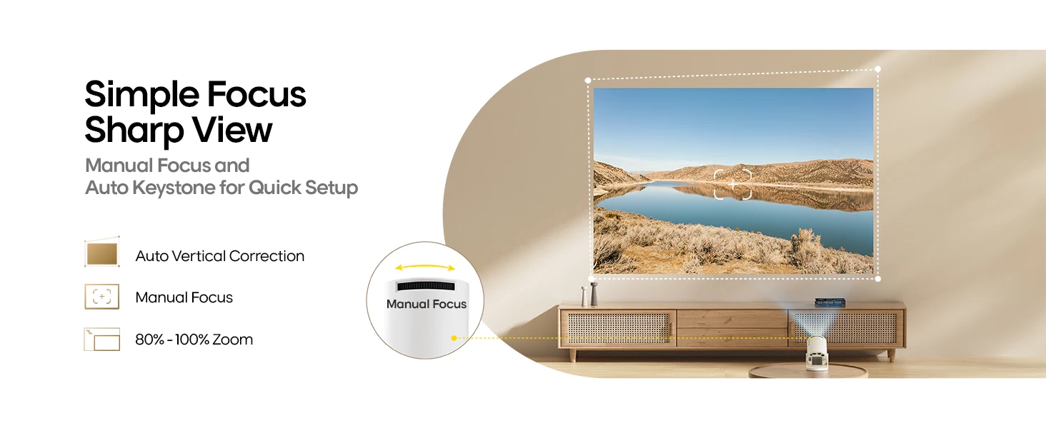 Magcubic Projector Android 14 Projector HY300 Pro Wifi6 290ANSI Projector 8K BT5.4 Home Cinema Outdoor Portable Projetor