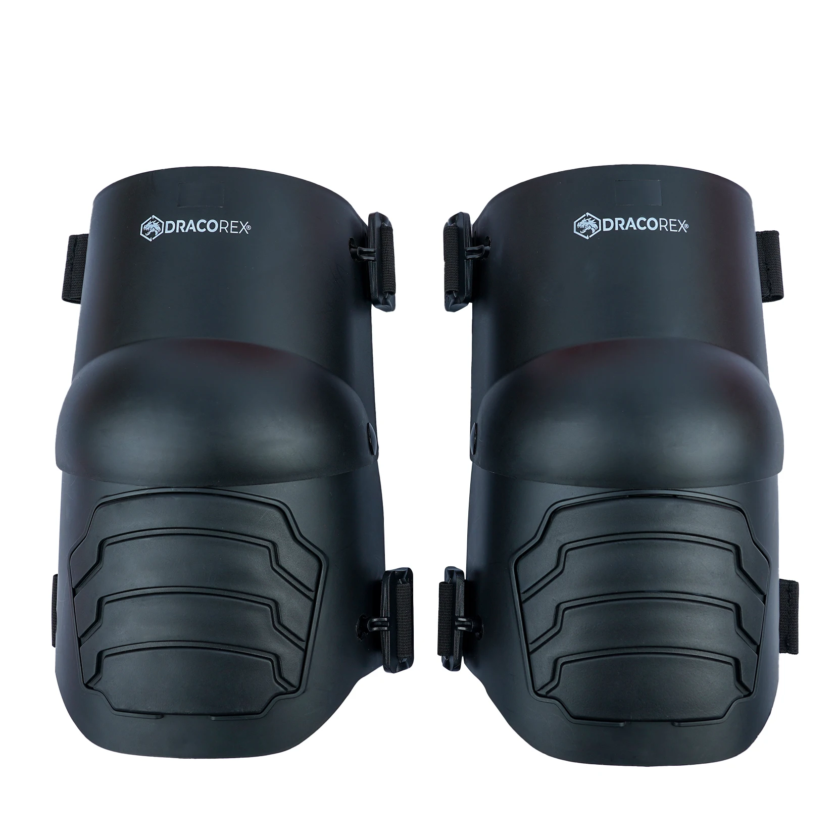 PRO Knee Pads for Work install Extra Gel For Construction Tiling Gardening Flooring Pro Protection - For Men And Women,Black