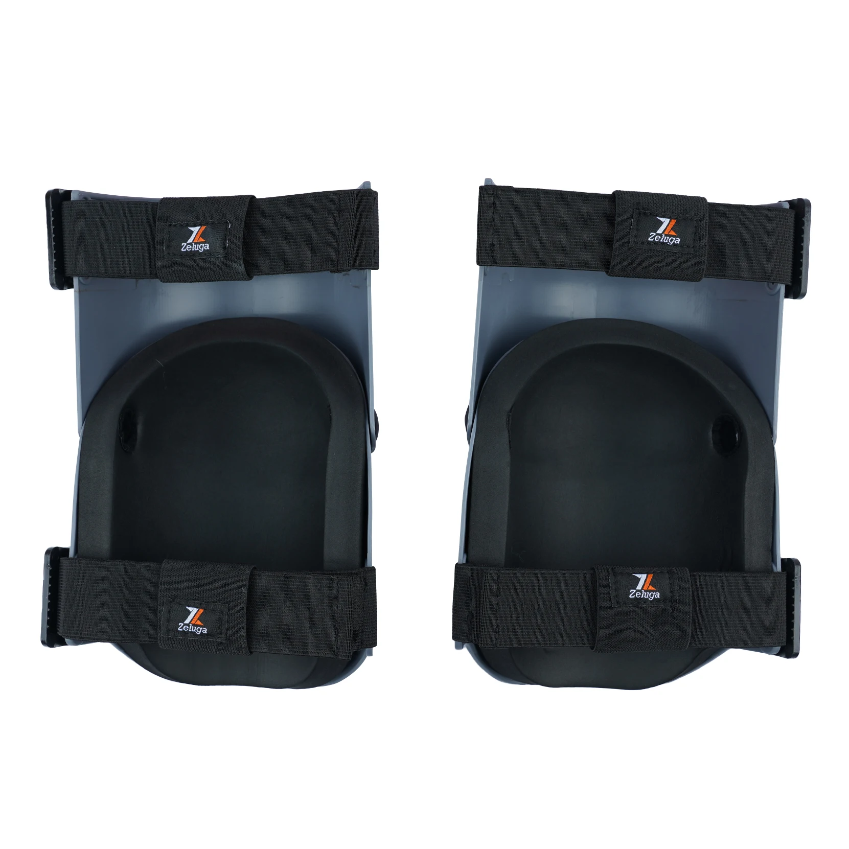 PRO Knee Pads for Work install Extra Gel For Construction Tiling Gardening Flooring Pro Protection - For Men And Women,Black