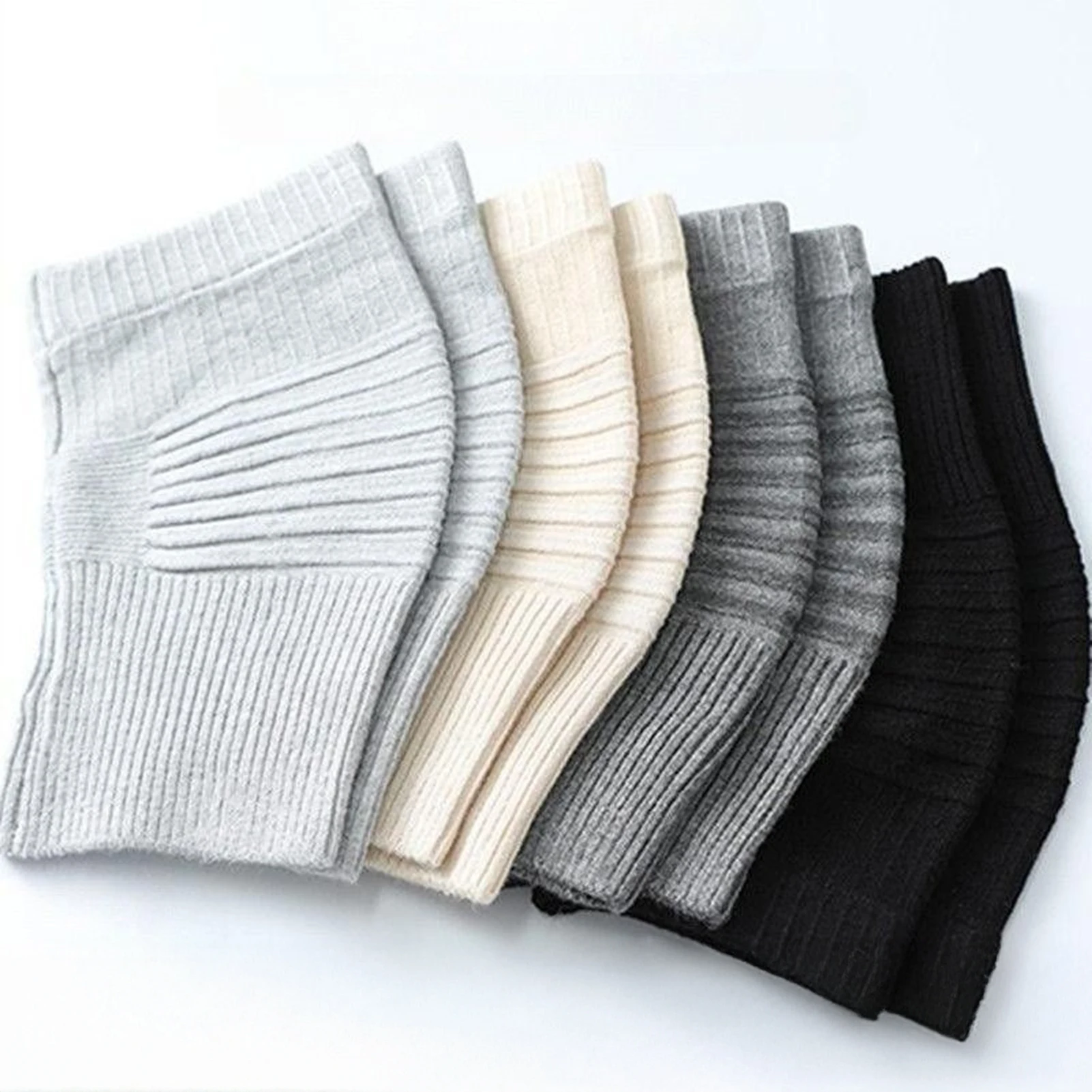 Thermal Knee Warmers For Elderly Thickened Cotton Reinforced Thermal Knee Warmers Knee Pads For Pain Relief Joint Stability