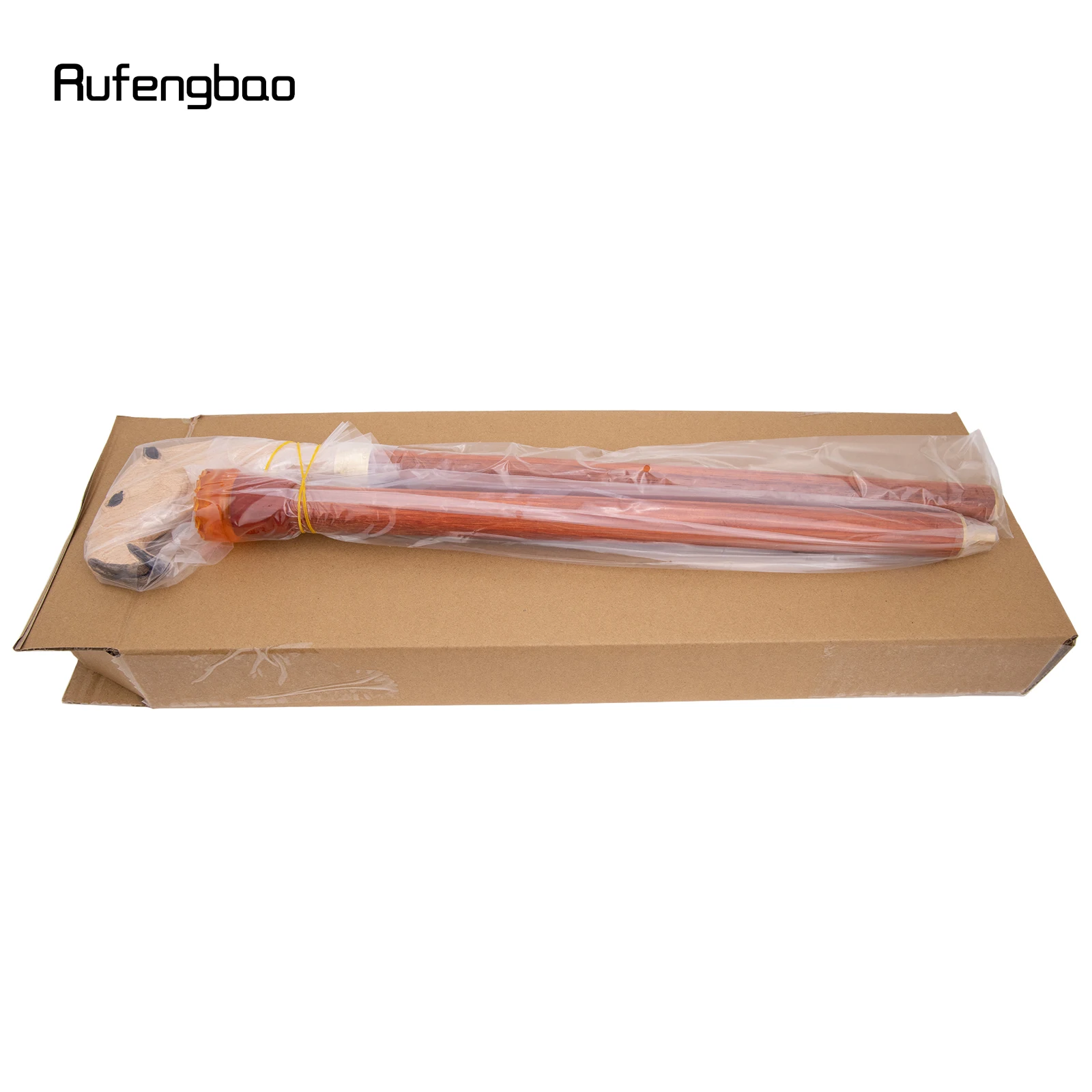 Yellow Red Camel Wooden Fashion Stick Decorative Vampire Cospaly Party Wood Cane Mace Wand Crosier 94cm Performance Stage Cane