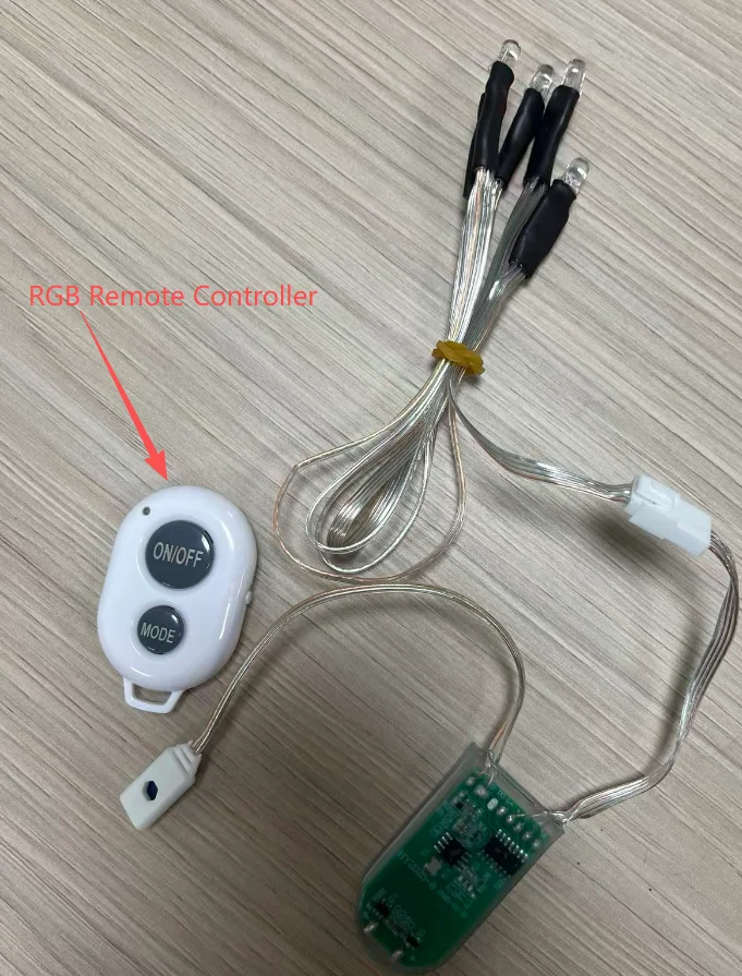 140cmx100cm RGB Luminous LED Light Fiber Optic Fabric for Glowing Shoes Clothes Bags - 4.59ftx3.28ft Size