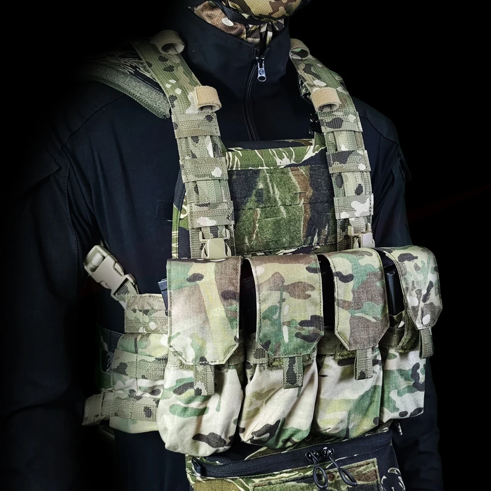 Light Reconnaissance Tactical Patrol Quadruple Chest Hanging 7.62/5.56/5.45