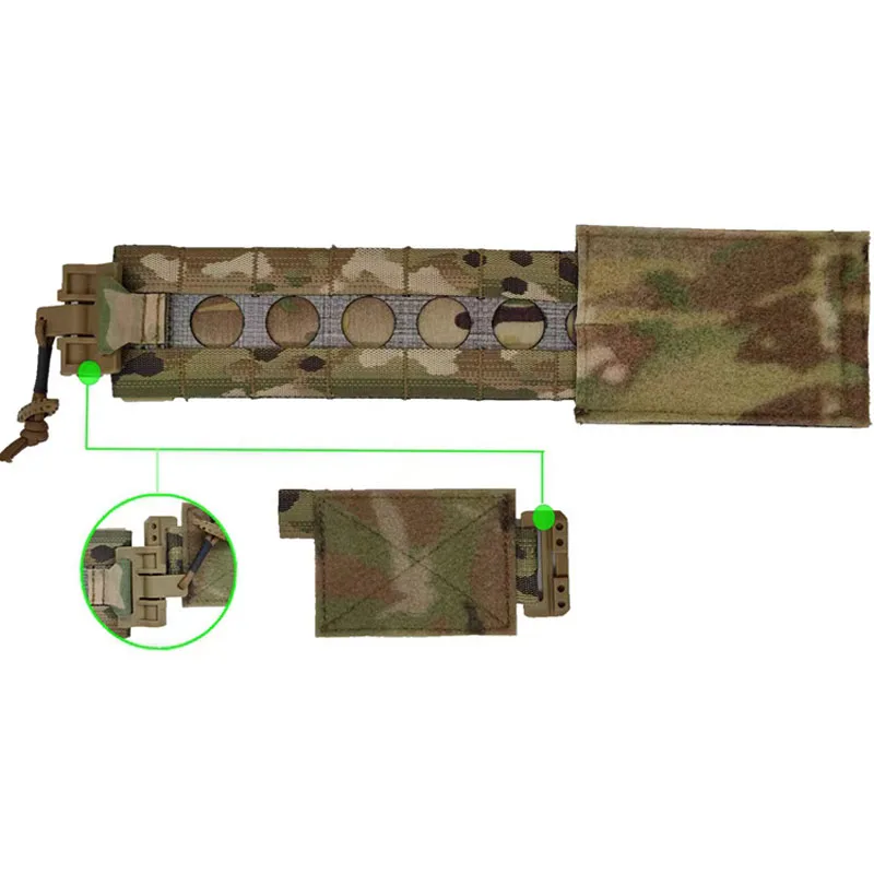 New Outdoor FCSK FCPC LV119 Vest Quick Release Buckle Cummerbund Waist Cover Belt Waist Seal