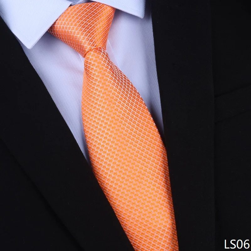 High Quality 100% Real Silk Tie For Men's Business Banquet Formal Shirt Accessories With Fashionable Striped Pattern 8CM Necktie