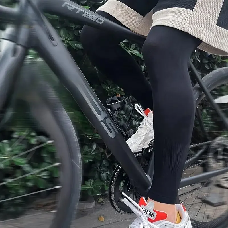 Male and female sunshade leg covers, suitable for cycling and driving, used for outdoor activities