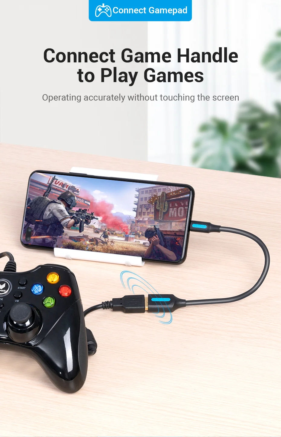 Vention OTG C Type Adapter OTG Cable Type C to USB A 3.0 2.0 Female Cable Adapter for MacBook Pro Xiaomi Mi 9 Type-C Converter