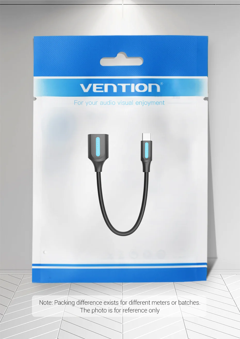 Vention OTG C Type Adapter OTG Cable Type C to USB A 3.0 2.0 Female Cable Adapter for MacBook Pro Xiaomi Mi 9 Type-C Converter