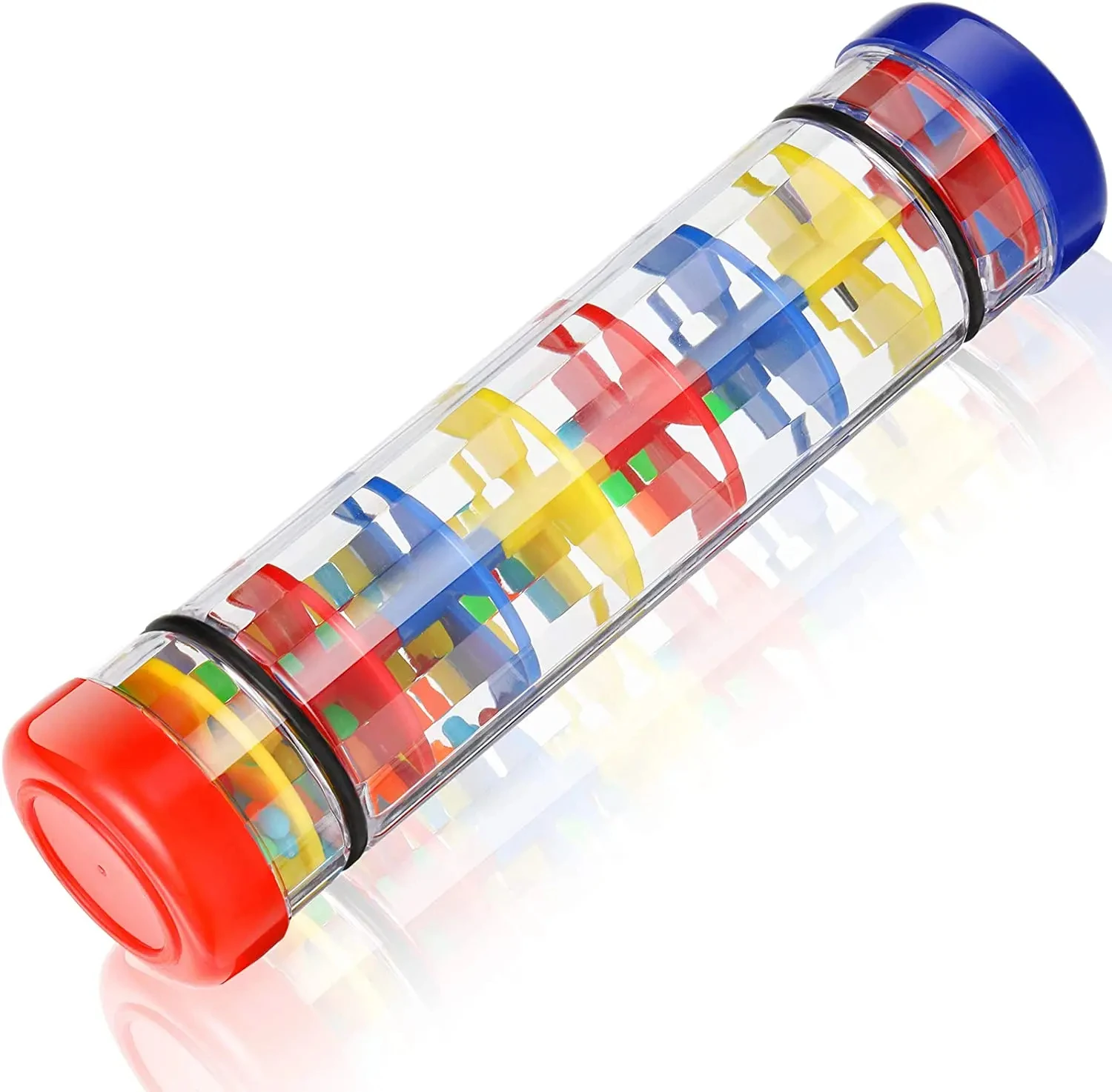 Baby Toys 1 to 2 Years Musical Rainstick Baby Teether Newborn Toys Accessories Soft Sensory Hammer Game For Baby 6 12 Months