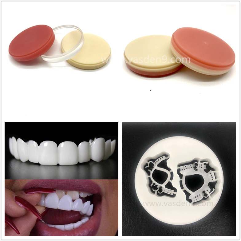 98*20mm Monolayer PMMA Disc Dental Lab Material Resin Disk CAD CAM Block