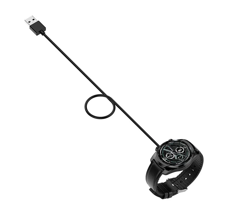 Charging Cradle Dock For TicWatch Pro 5 E3 Pro 3 GPS Charger Cable Stand For Ticwatch ProX Pro3 LTE USB Magnetic Adapter 100mm
