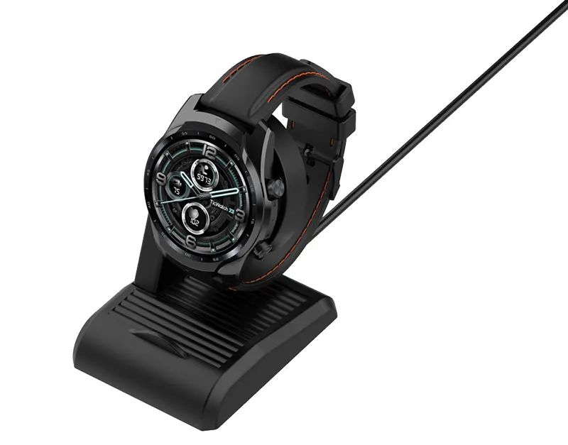 Charging Cradle Dock For TicWatch Pro 5 E3 Pro 3 GPS Charger Cable Stand For Ticwatch ProX Pro3 LTE USB Magnetic Adapter 100mm