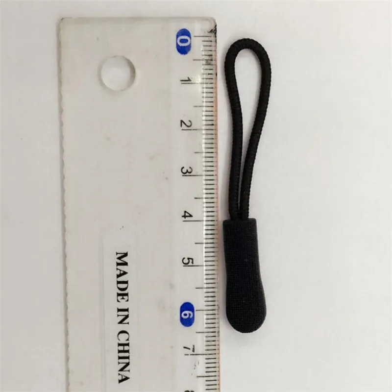 10pcs Replacement Clip Broken Buckle Zipper Pull Puller End Fit Rope Tag Fixer Zip Cord Tab Travel Bag Suitcase Tent Backpack