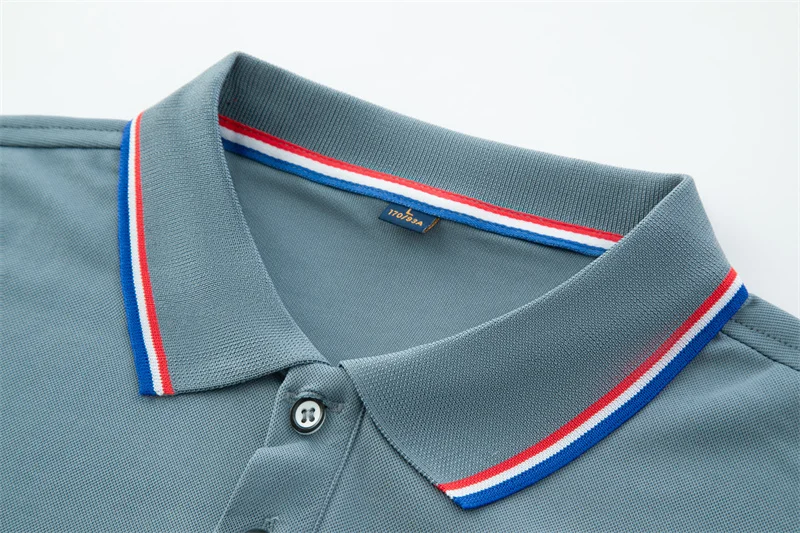 2026 New Men's Casual Solid Color Short Sleeved Polo Shirt Summer Fashionable and Comfortable Versatile Top