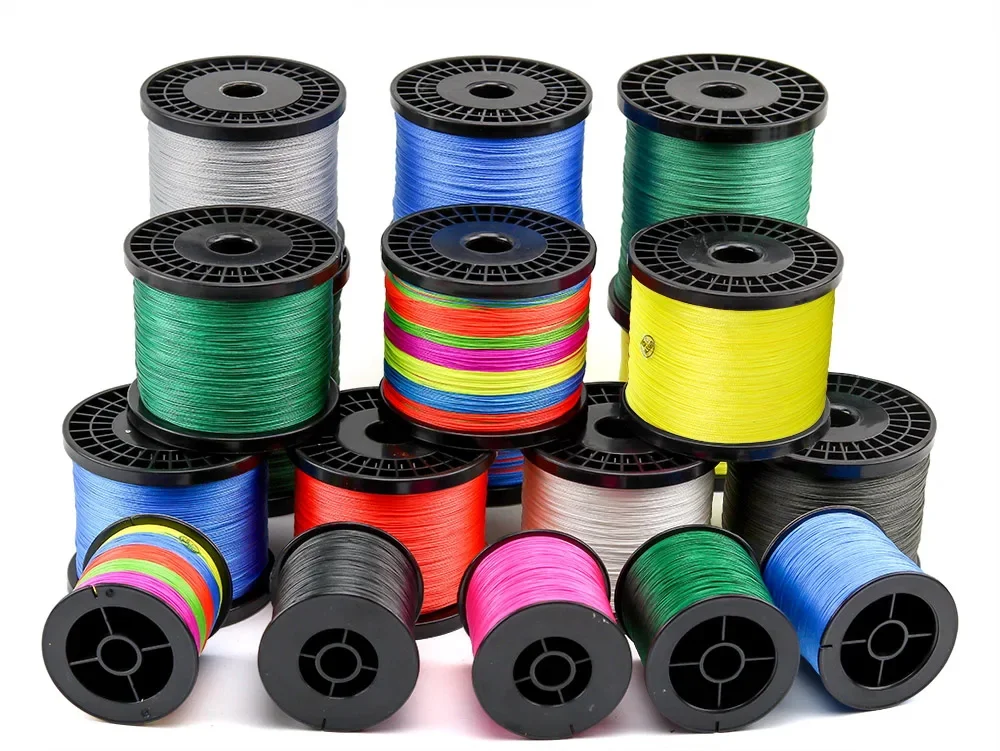 BAKAWA 4 Strands Braided Fishing Lines Multifilament Pesca 100M 300M 500M 1000M Carp Wire Japan Abrasion Resistant Pe Line
