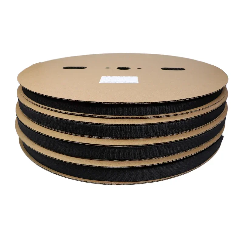 1~50m Braided Cable Sleeve Diameter 4~30mm PET Heat Shrink Tube Insulation Flam Retardant Shrinkable Wire Wrap Sheath Organizer