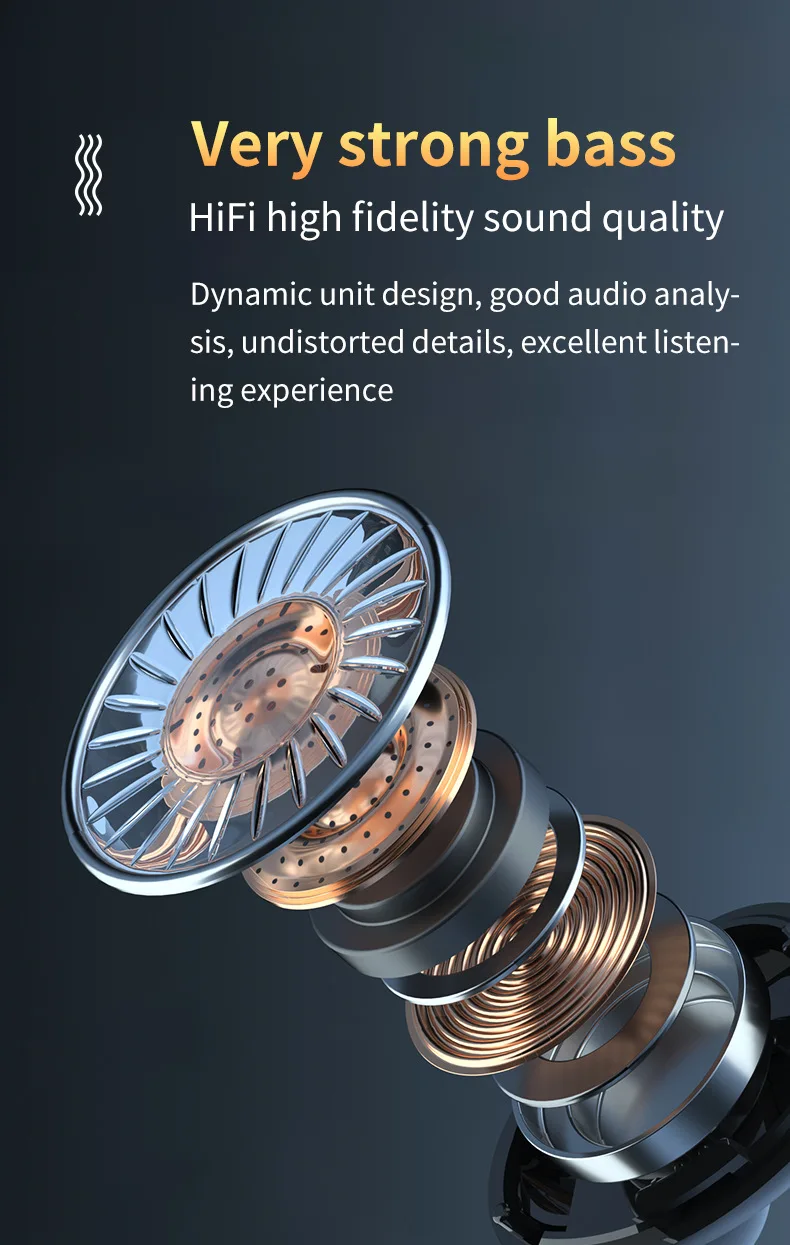 New Arrival M10 Earphone Wireless Headset High Quality Perfect Sound Earbuds Sports Game Music BT Headphone with Power Bank
