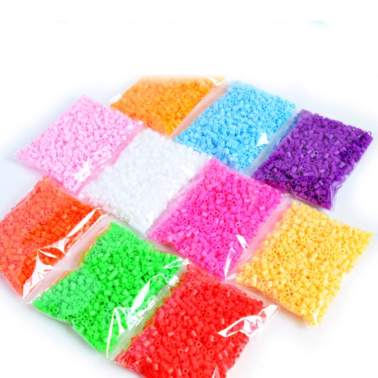 2.6mm Mini Beads 2000PCS 72colors Fuse Beads for Kids Gift Hama Beads Diy Puzzles Iron Beads High Quality