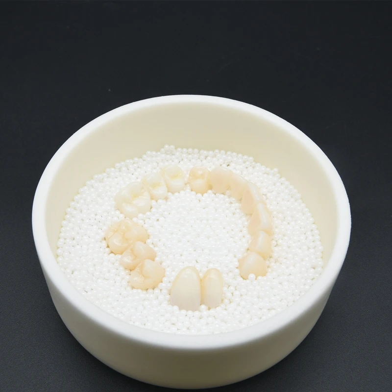 High Temperature 200g 2mm Dental Zirconia Sintering Beads Zirconia Grinding Ball