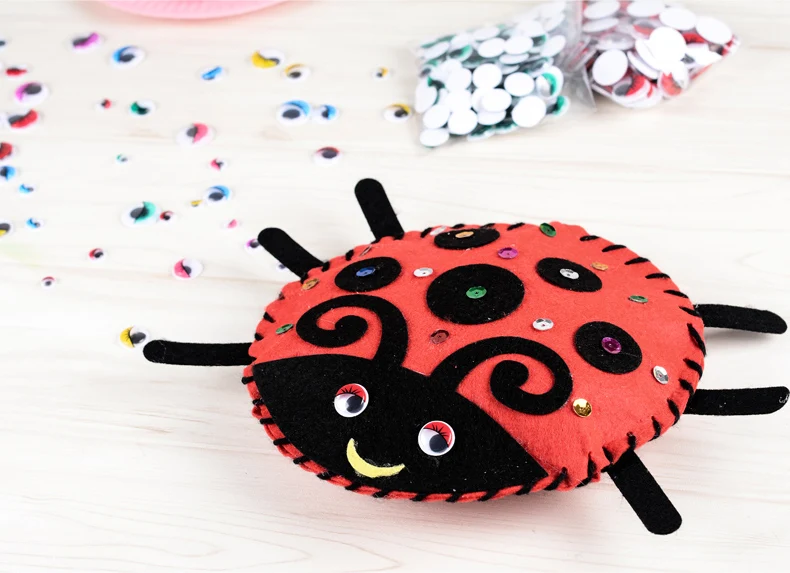 100pcs/200pcs Self-adhesive Googly Wiggle Eyes for DIY Scrapbooking Crafts Projects DIY Dolls Accessories Eyes Handmade Toys GYH
