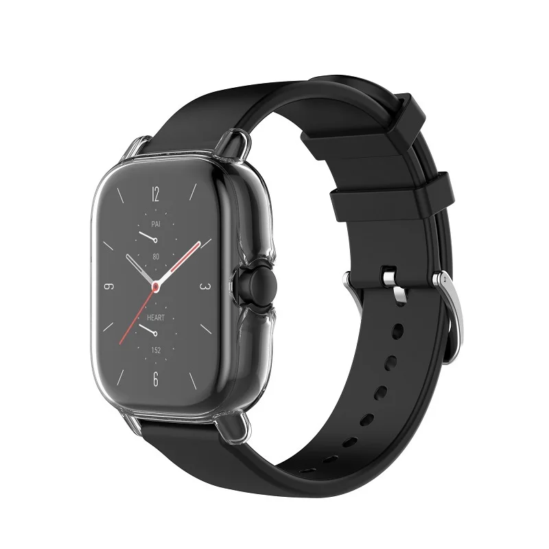 Protection Case for Huami Amazfit GTS 2 / GTS 2e Plating TPU Soft Cover Full Screen Protector Shell