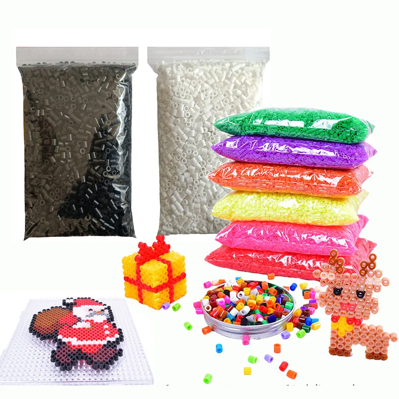 5MM 200G/Bag 3400PCs Pixel Puzzle Iron Beads for Kids Hama Beads DIY High Quality Handmade Gift Toy Fuse Beads