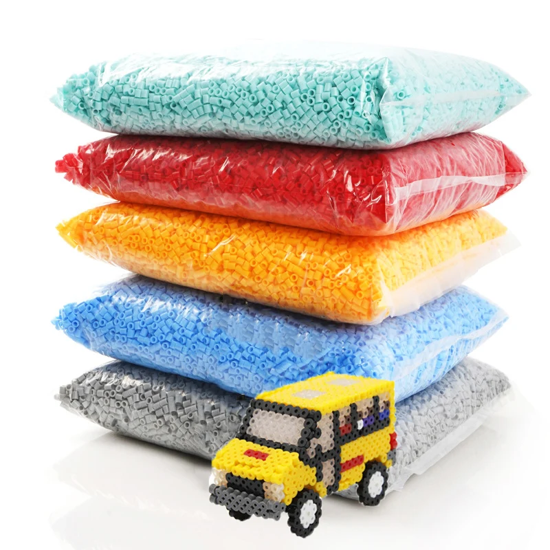 5MM 200G/Bag 3400PCs Pixel Puzzle Iron Beads for Kids Hama Beads DIY High Quality Handmade Gift Toy Fuse Beads
