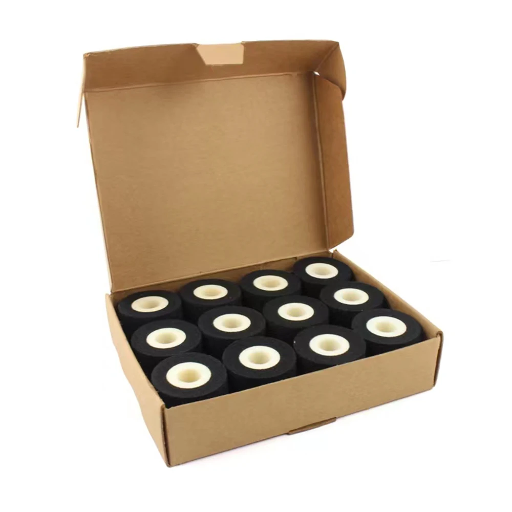 Black 36x16mm 36x32mm 36x36mm 36x40mm 36x35mm 40x40mm Hot Stamp Coder Ink Roll for MY380F DK1000 DK1100 Coding Sealing Machine