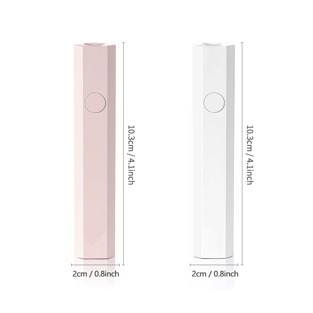 YIKOOLIN Mini UV Light Cure Nails Lamp for Gel Nails LED Nail Lamp for Gel Polish Manicure USB Nail Dryer for Fast Curing