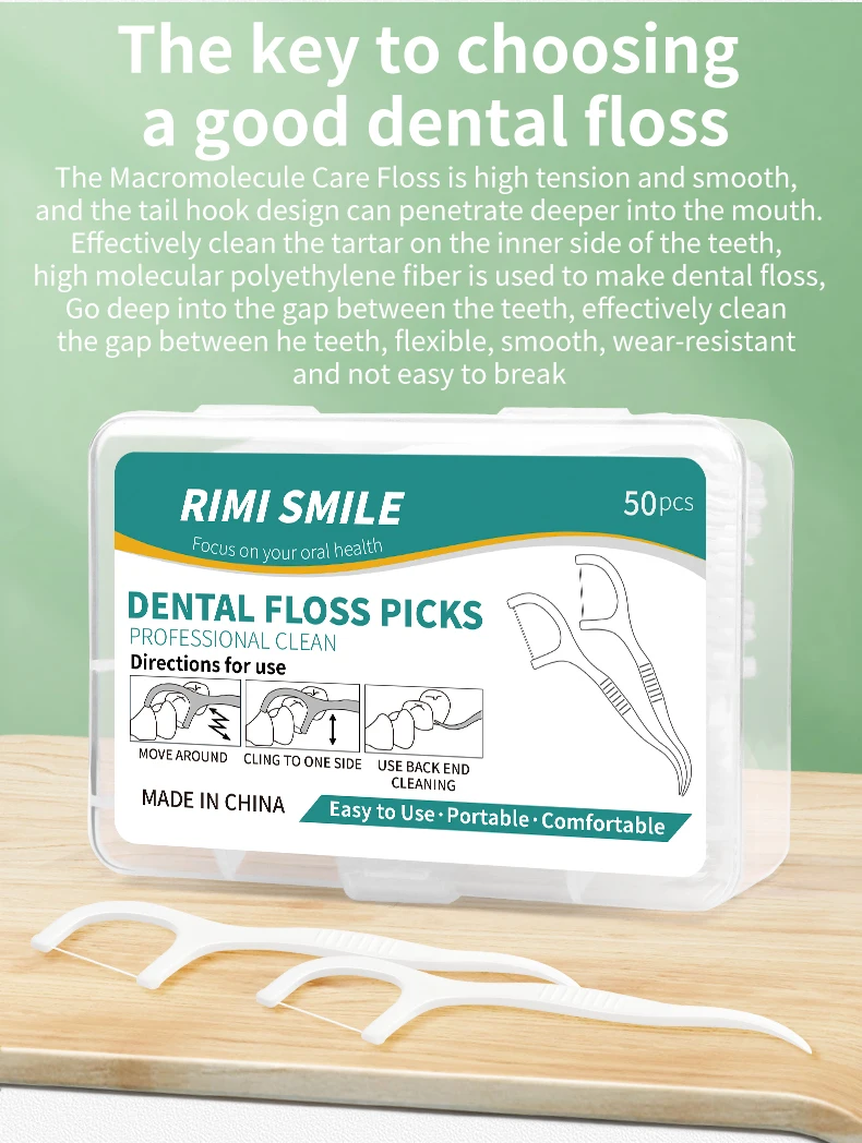 50/150/300/600/1000 PCS Dental Floss Sticks Oral Care Tools