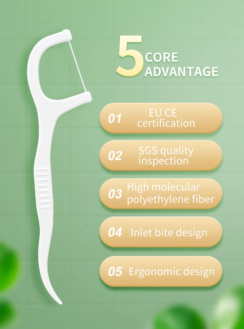 50/150/300/600/1000 PCS Dental Floss Sticks Oral Care Tools