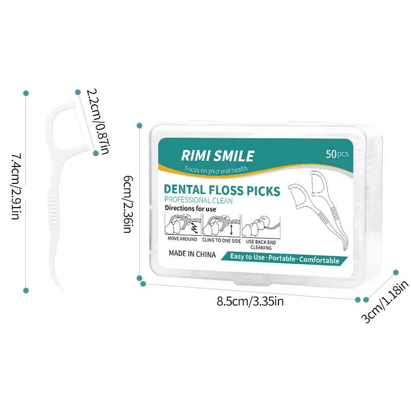 50/150/300/600/1000 PCS Dental Floss Sticks Oral Care Tools