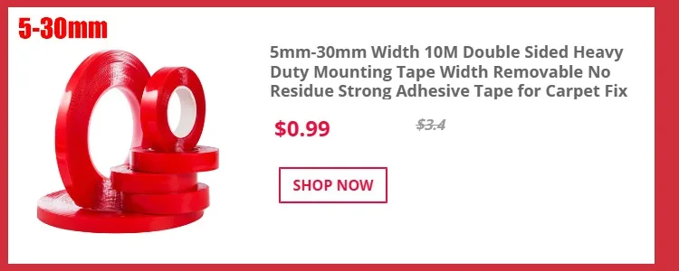 1-10m Ultra-strong Double-sided Adhesive Nano Tape Clear Removable Waterproof Extra Strong Sticky Strip Heavy-duty Two Side Tape
