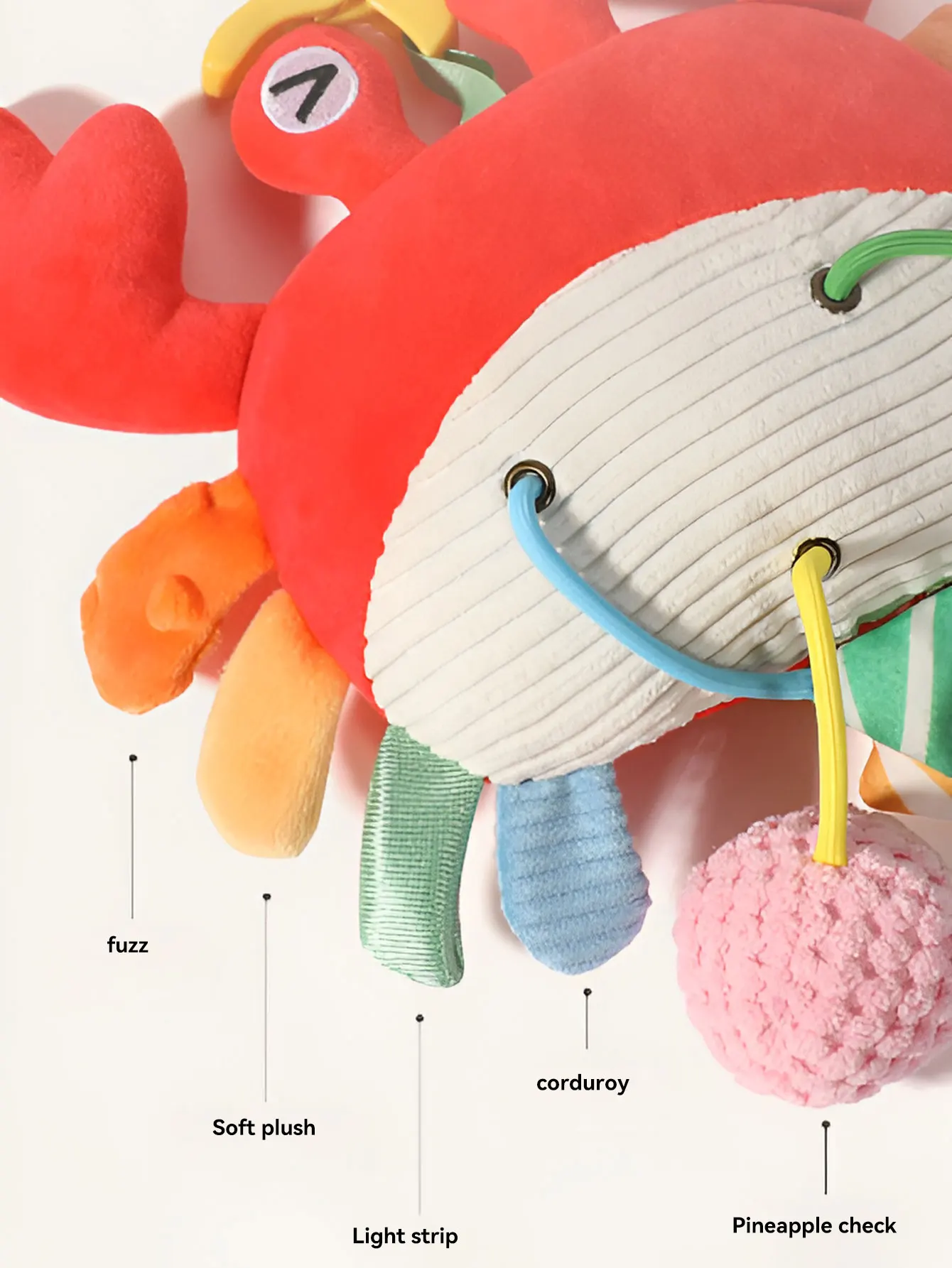 Bed Hanging Drawstring Cheer Toy Bedbell Pendant Can Be Nibbled Drawstring cartoon Pendant