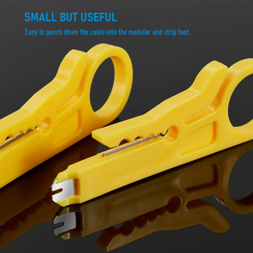 1PC Wire Stripper Knife Crimper Pliers Crimping Tool Cable Stripping Wire Cutter Multi Tools Cut Line Multifunctional Hand Tools