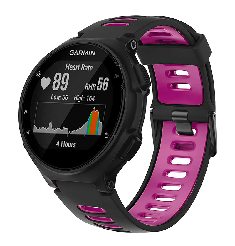 Watch Strap For Garmin Forerunner 235 220 230 620 630 735XT Soft Silicone Wrist Band Bracele Smartwatch Watchband Accessories