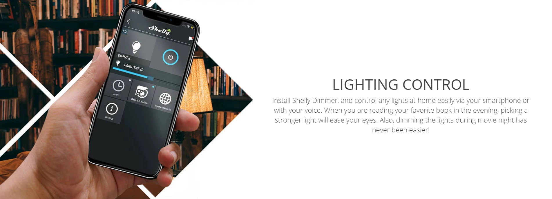 Shelly Dimmer 2 Smart Switch Mini WiFi Switch Mini Relay For Lights Wireless Compatible With Alexa Google Assistant No Neutral