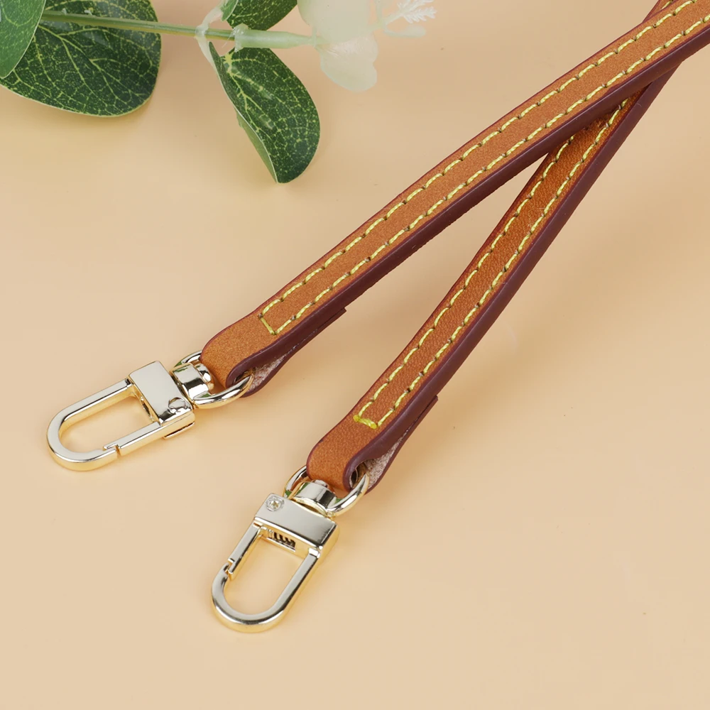 Genuine Leather Bag Strap Replacement Luxury Shoulder Handbag Accessories Tan Brown for Women Bags Belt Length 112cm