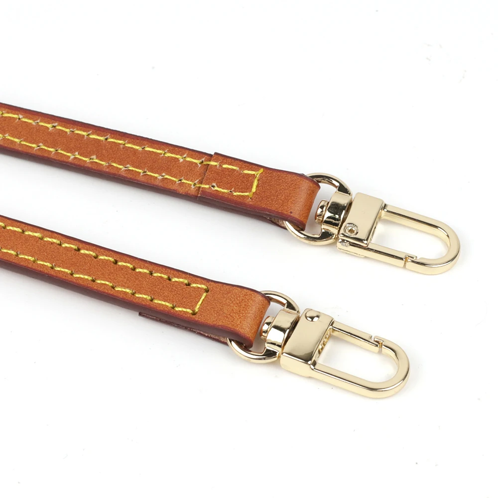 Genuine Leather Bag Strap Replacement Luxury Shoulder Handbag Accessories Tan Brown for Women Bags Belt Length 112cm