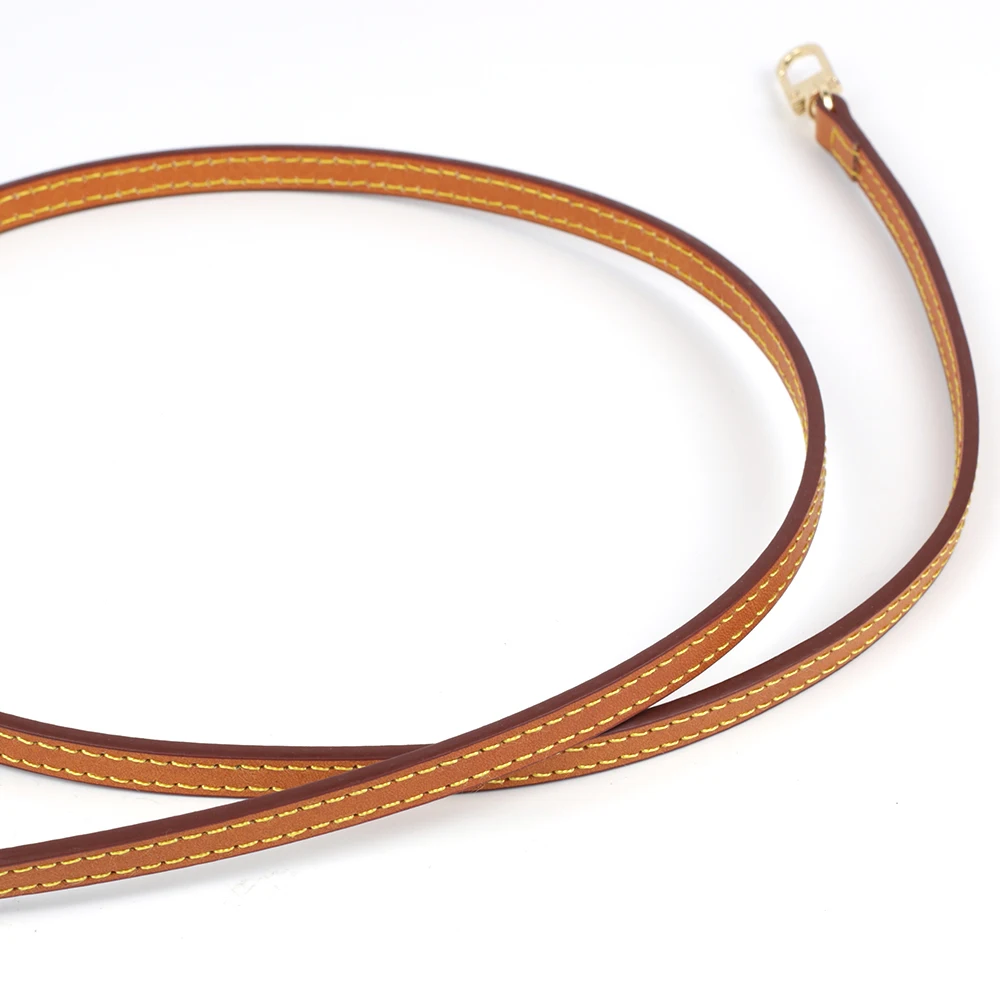 Genuine Leather Bag Strap Replacement Luxury Shoulder Handbag Accessories Tan Brown for Women Bags Belt Length 112cm