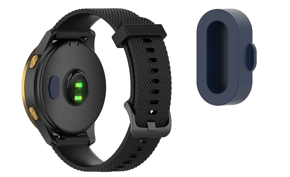 Silicone Dustproof Plug Cover For Garmin Fenix 6 6S 6X 5 5X 5S Charger Case For Forerunner 945 935 245 245M 45 45S Instinct Venu