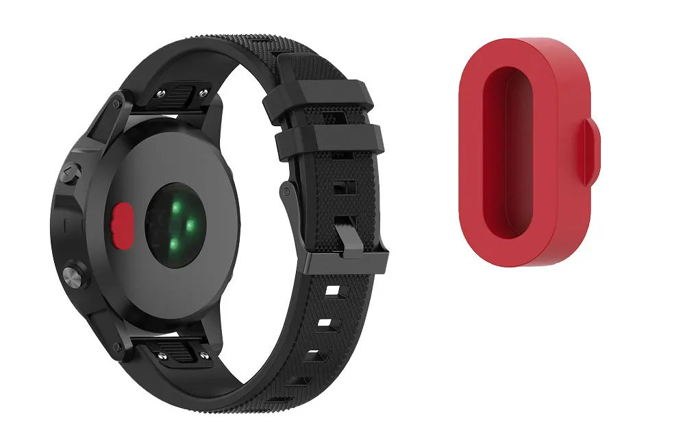 Silicone Dustproof Plug Cover For Garmin Fenix 6 6S 6X 5 5X 5S Charger Case For Forerunner 945 935 245 245M 45 45S Instinct Venu